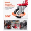 VEVOR rollbarer Werkstatthocker Werkstattsitz (136 kg belastbar) Garagensitz Arbeitshocker – Bild 4