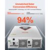 VEVOR Hybrid-Solarwechselrichter, 6kW, 48V DC auf 220/230V AC, mit integriertem 120A MPPT-Solarregler – Bild 3