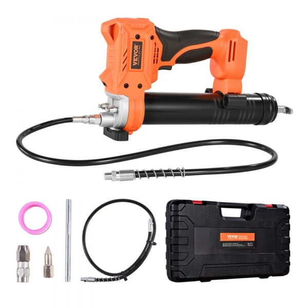 VEVOR Akku-Fettpresse, max. 55 MPa, 20-V-Akkubetrieb & Auslöser, Kompatibel mit 18V Makita-Akkus
