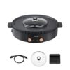 VEVOR Hot Pot mit Grill 1800 W 2 in 1 elektrischer rauchfreier Grill, antihaftbeschichtete Pfanne VEVOR Hot Pot mit Grill 1800 W 2 in 1 elektrischer rauchfreier Grill, antihaftbeschichtete Pfanne