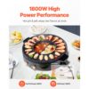 VEVOR Hot Pot mit Grill 1800 W 2 in 1 elektrischer rauchfreier Grill, antihaftbeschichtete Pfanne – Bild 2 VEVOR Hot Pot mit Grill 1800 W 2 in 1 elektrischer rauchfreier Grill, antihaftbeschichtete Pfanne – Bild 2