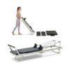 VEVOR faltbarer Pilates Reformer Trainingsgerät für den Einsatz im Heim-Fitnessstudio, bis zu 181,44 kg VEVOR faltbarer Pilates Reformer Trainingsgerät für den Einsatz im Heim-Fitnessstudio, bis zu 181,44 kg