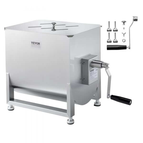 VEVOR manueller Fleischmischer 40 L Fleischverarbeitungsgerät (max. Mischen von 27,2 kg Fleisch)