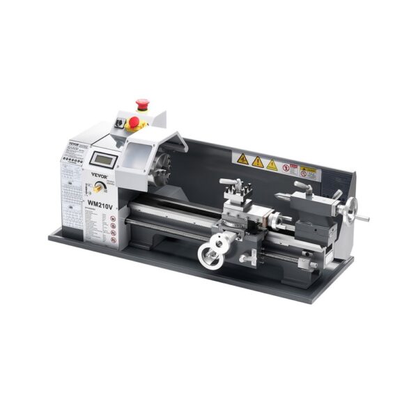 VEVOR Metalldrehmaschine, 21x37 cm, 550 W, 0-2500 U/min Variable Geschwindigkeit