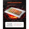 VEVOR Grillplatte Grillpfanne Edelstahl universelle rechteckige Platte (585 x 365 mm) mit flacher Oberseite – Bild 2 VEVOR Grillplatte Grillpfanne Edelstahl universelle rechteckige Platte (585 x 365 mm) mit flacher Oberseite – Bild 2