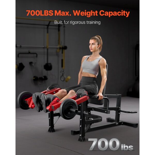 VEVOR Beinstrecker und Curl-Maschine, Heim-Fitnessstudio Trainingsbank (317 kg belastbar) – Bild 2 VEVOR Beinstrecker und Curl-Maschine, Heim-Fitnessstudio Trainingsbank (317 kg belastbar) – Bild 2