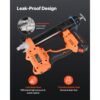 VEVOR Akku-Fettpresse, 55 Mpa, Einhandfettpresse mit 2,0 Ah Akku & LED-Licht – Bild 4