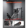 VEVOR Beintrainer Beinpresse Hack-Squat-Maschine Kombination (40° / 45° / 50° Rückenlehne) – Bild 3