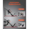 VEVOR Beintrainer Beinpresse Hack-Squat-Maschine Kombination (40° / 45° / 50° Rückenlehne) – Bild 5