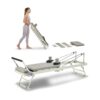 VEVOR Faltbarer Pilates Reformer Trainingsgerät im Heim-Fitnessstudio, Feder und Kordel, bis zu 181,44 kg