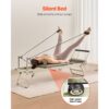 VEVOR Faltbarer Pilates Reformer Trainingsgerät im Heim-Fitnessstudio, Feder und Kordel, bis zu 181,44 kg – Bild 4