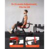 VEVOR sitzende Beinstrecker und Curl-Maschine Trainingsgerät Beinpresse Beintrainer (317 kg belatbar) – Bild 5