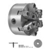 VEVOR 6-Backen-Drehfutter, 160 mm, selbstzentrierendes Spannfutter mit D1-4 Cam Lock-Trägerplatte