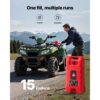 VEVOR Kraftstofftrolley, 56,78 L, 3 m Förderschlauch & Handpumpe, Gasbehälter für Motorboote – Bild 2