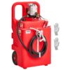 VEVOR Kraftstofftrolley, 121 L, Kraftstoffkanister mit 12 V DC Kraftstofftransferpumpe