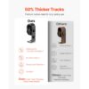 VEVOR Schiebetürsystem für faltbare Schiebetüren, 193 cm Schiebetürbeschlag – Bild 4