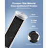 VEVOR 2 Stk. Ersatzkartusche für den Wasserfilter für das ganze Haus, 115 x 507 mm CTO-Kohleblock – Bild 3