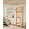 VEVOR schwedisches Leiterwand 10-stufiges Indoor-Klettergerüst aus Massivholz, Ideales Geschenk für Kinder – Bild 5