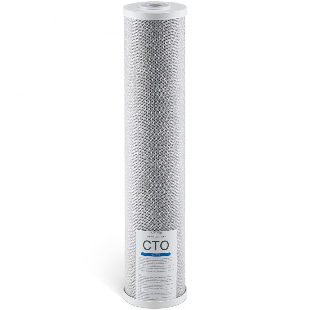 VEVOR Ersatzkartusche für den Wasserfilter für das ganze Haus, 115 x 507 mm CTO-Kohleblock
