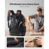 VEVOR Werkzeugrucksack, 65 Taschen, Backpack mit Laptopfach & geformtem Boden – Bild 4