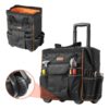 VEVOR Werkzeugtasche mit Rollen, 50 kg Tragkraft, 25 Taschen, 390x290x420 mm