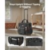 VEVOR Werkzeugtasche mit Rollen, Tragkraft 50 kg, 25 Taschen, 460x270x430 mm – Bild 5