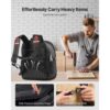 VEVOR Werkzeugrucksack, 49 Taschen, Backpack mit Laptopfach und verstärktem Stoffboden – Bild 4