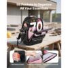 VEVOR Werkzeugrucksack, 56 Taschen, Backpack mit Laptopfach, Werkzeugtasche für Elektriker – Bild 2