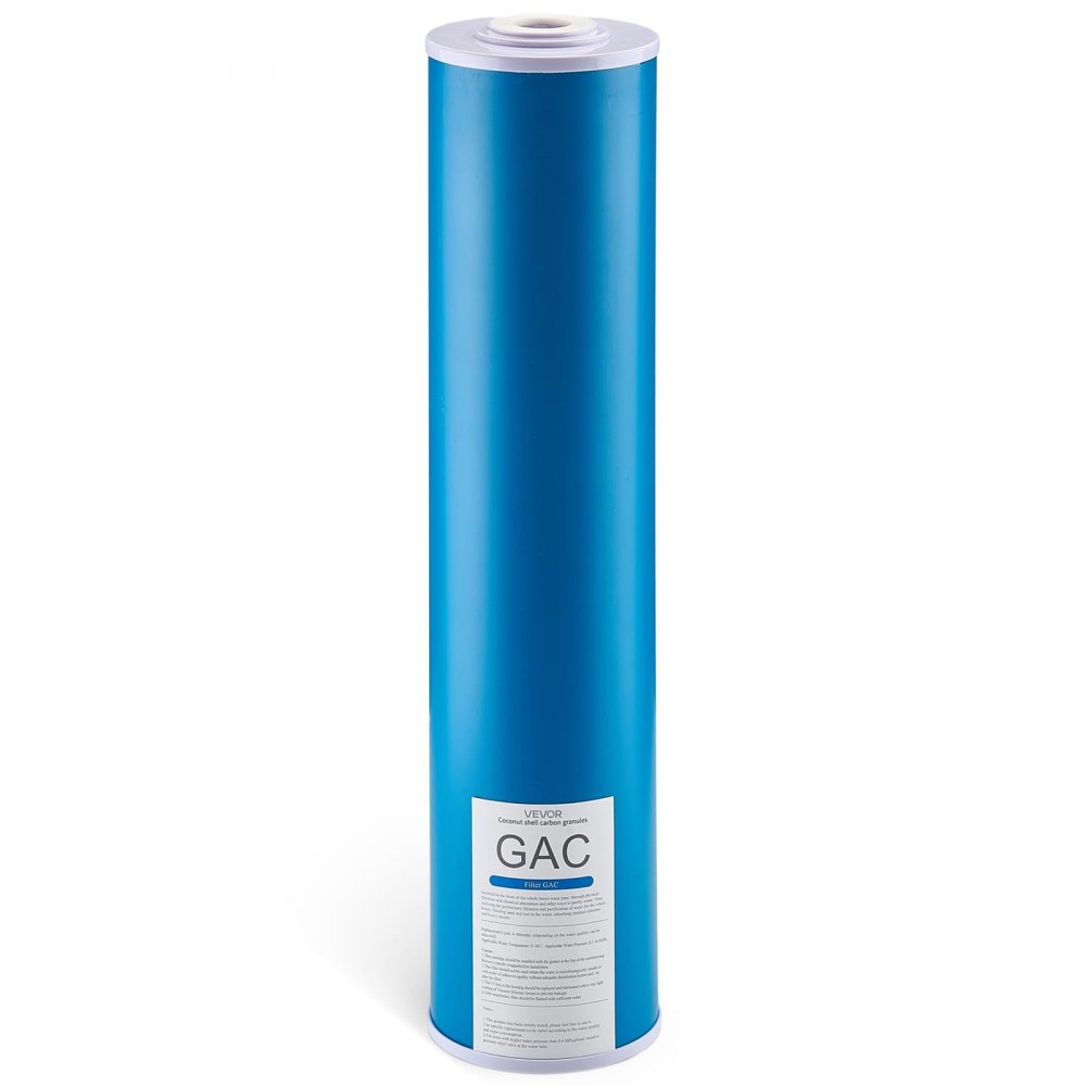 VEVOR Ersatzkartusche für den Wasserfilter für das ganze Haus, 115 x 507 mm GAC-Aktivkohle