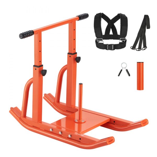 VEVOR Gewichtsschlitten Kraftschlitten Krafttrainingsschlitten mit verstellbarem Griff zur Verbesserung VEVOR Gewichtsschlitten Kraftschlitten Krafttrainingsschlitten mit verstellbarem Griff zur Verbesserung