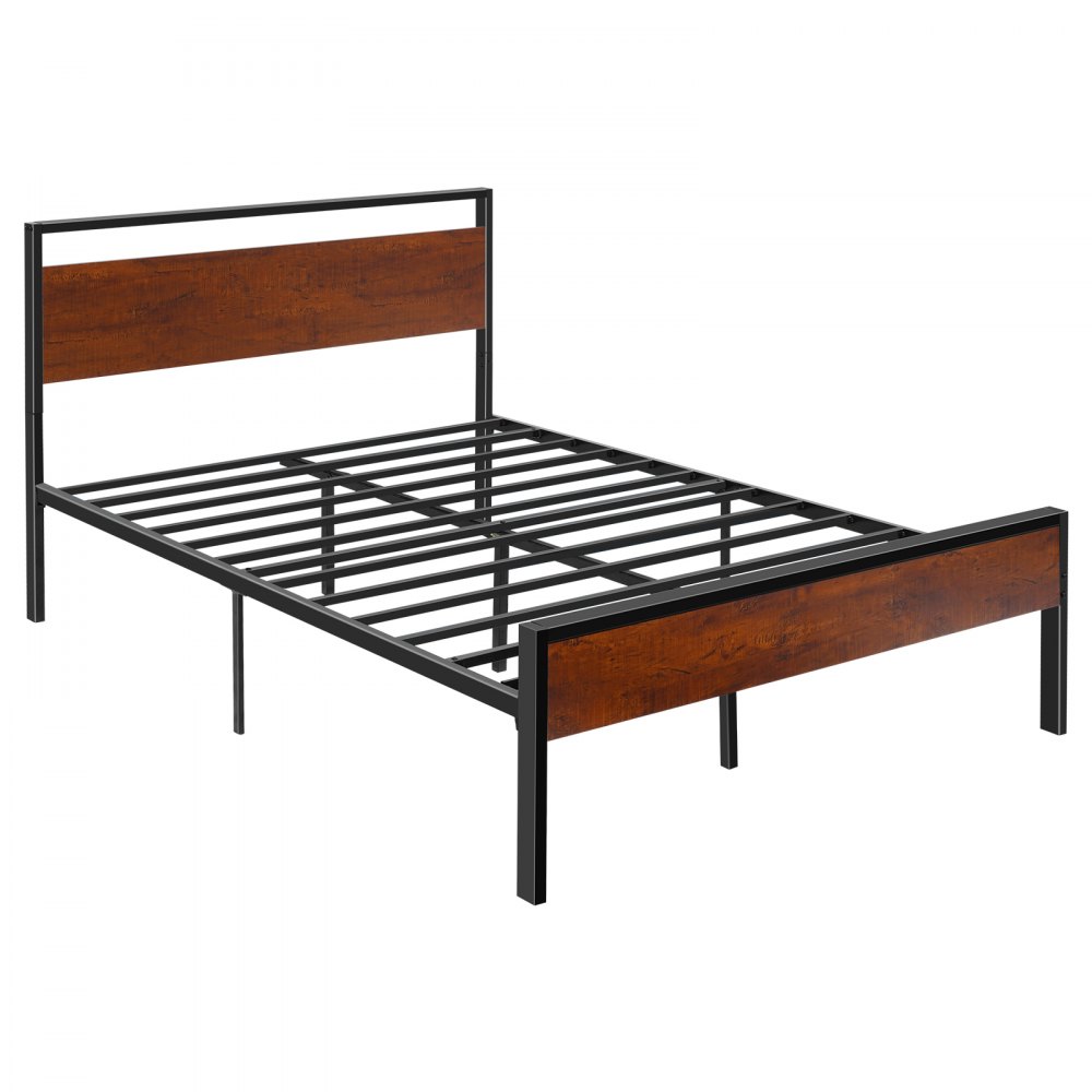 VEVOR Bettrahmen in voller Größe, großer Stauraum unter dem Bett, kein Boxspring erforderlich