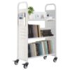 VEVOR Bücherwagen, 150 kg Tragkraft, Bibliothekswagen, 77 x 38 x 122 cm VEVOR Bücherwagen, 150 kg Tragkraft, Bibliothekswagen, 77 x 38 x 122 cm