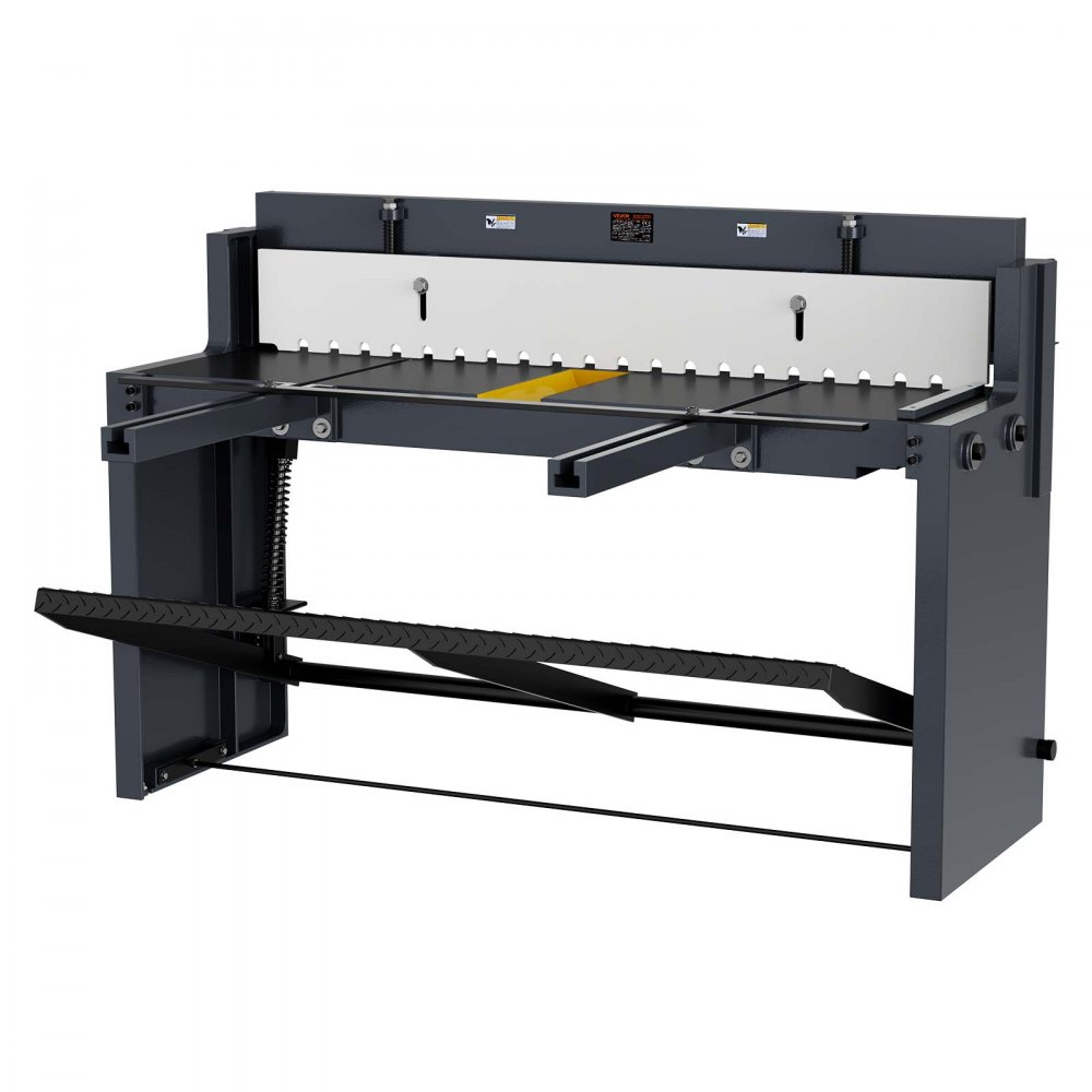 VEVOR Blechschere, 1320 mm Metallschere, mit Stahlrahmen, einstellbarem Klingenabstand
