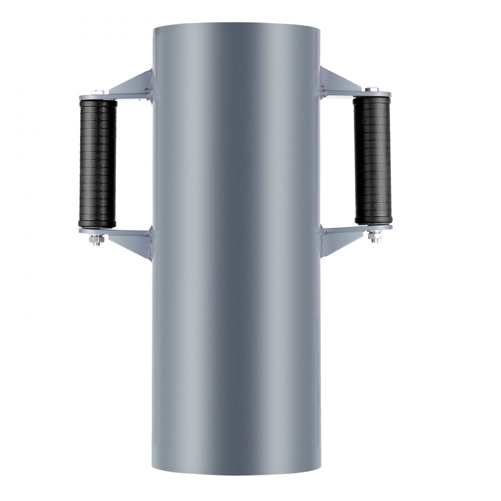VEVOR Pfahlramme, Handramme mit 2 Handgriffen, Pfostenramme für Holzzäune, 430x308x165,5 mm