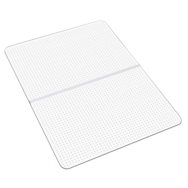 VEVOR Stuhlmatte Bodenschutzmatte (1225 x 915 mm) Bürostuhlmatte rutschfester klarer Stuhlteppich aus PVC VEVOR Stuhlmatte Bodenschutzmatte (1225 x 915 mm) Bürostuhlmatte rutschfester klarer Stuhlteppich aus PVC