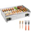 VEVOR Gewerbliche Elektrische Grillplatte 4400 W, Tischgrillplatte 725x400 mm Grillfläche, Ohne Stecker