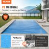 VEVOR Solar-Poolabdeckung, 24 x 12 ft rechteckige Solardecke für Pools, 12 mil Solarabdeckungen blau – Bild 2