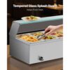 VEVOR kommerzieller Speisenwärmer (6 x 1/3 Größe Behälter), Chafing Dishes für Catering Restaurant Party – Bild 4