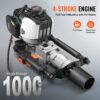 VEVOR 37,77 ccm T-Pfostenramme, benzinbetriebener Zaunrammer mit 4-Takt-Motor, Ranchzäune – Bild 4