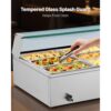 VEVOR kommerzieller Speisenwärmer (9 x 1/3 Größe Behälter), Chafing Dishes für Catering Restaurant Party – Bild 4