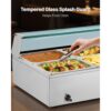 VEVOR kommerzieller Speisenwärmer (8 x 1/2 Größe Behälter), Chafing Dishes für Catering Restaurant Party – Bild 4