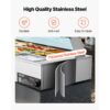 VEVOR kommerzieller Speisenwärmer (12 x 1/3 Größe Behälter), Chafing Dishes für Catering Restaurant Party – Bild 5