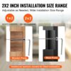 VEVOR 30er-Pack unsichtbares Kabelgeländer-Set, Gesenkspanner 1/8" für Holz-/Metallpfosten, sch – Bild 3