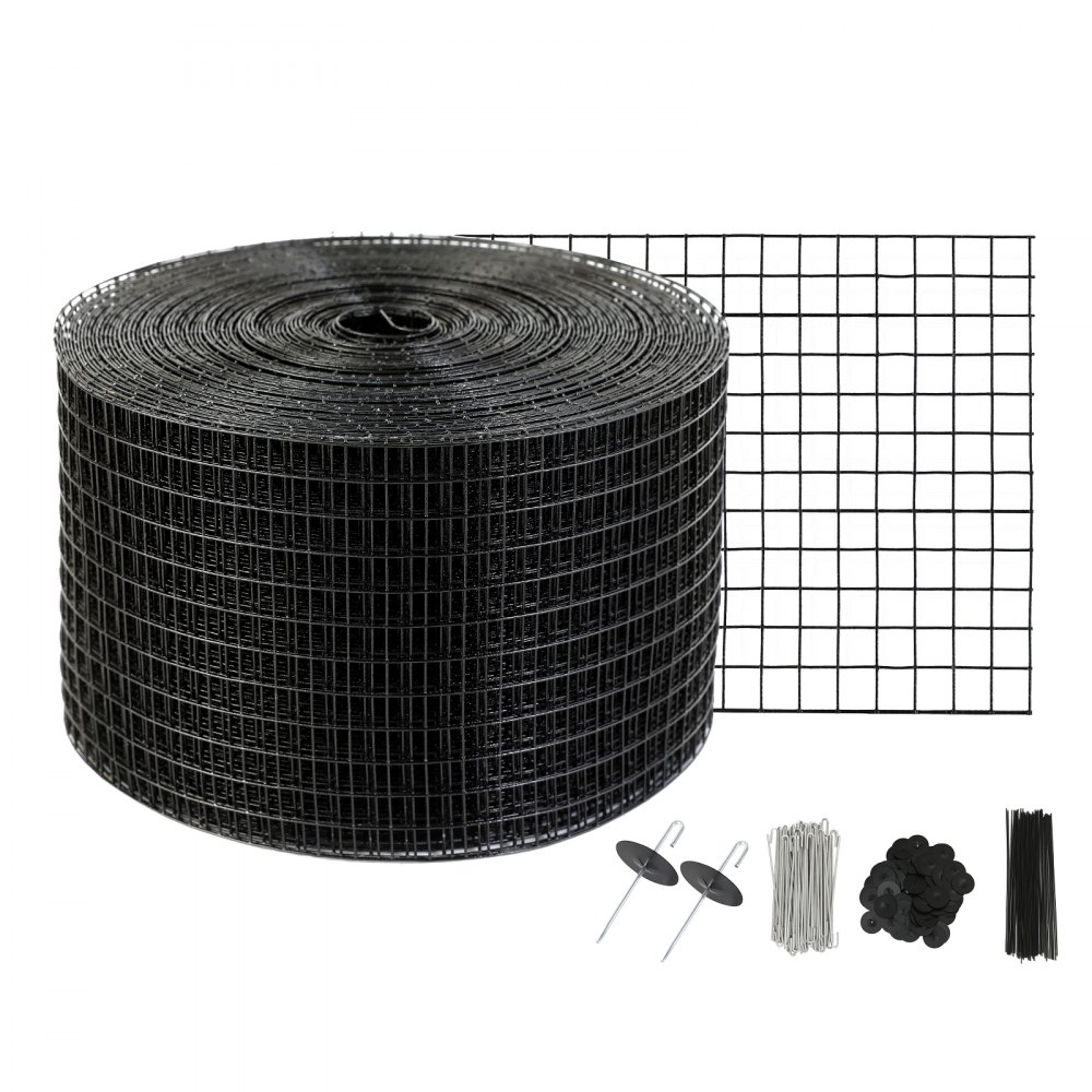 VEVOR Vogelschutz für Solarmodule, 20,3 x 30,5 m, 12 mm Quadratgitter