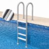 VEVOR Schwimmbadleiter, 4-stufige Treppe mit Doppelhandlauf, 120 kg Tragfähigkeit