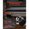 VEVOR Anhängerkupplung 9 T, Kombination 2-5/16-Zoll-Anhängerkupplungskugel, 397 mm Länge – Bild 2