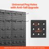 VEVOR Werkzeugwand, 61 x 30 cm, 2er-Set, Stecktafel-Wand-Organizer mit Zubehör – Bild 5