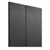 VEVOR Werkzeugwand, 81x40cm, Lochwand 2 Platten, robuster Stahl-Stecktafel-Wand-Organizer