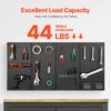 VEVOR Werkzeugwand, 61 x 30 cm, 4er-Set, robuster Stecktafel-Wand-Organizer mit Zubehör – Bild 2