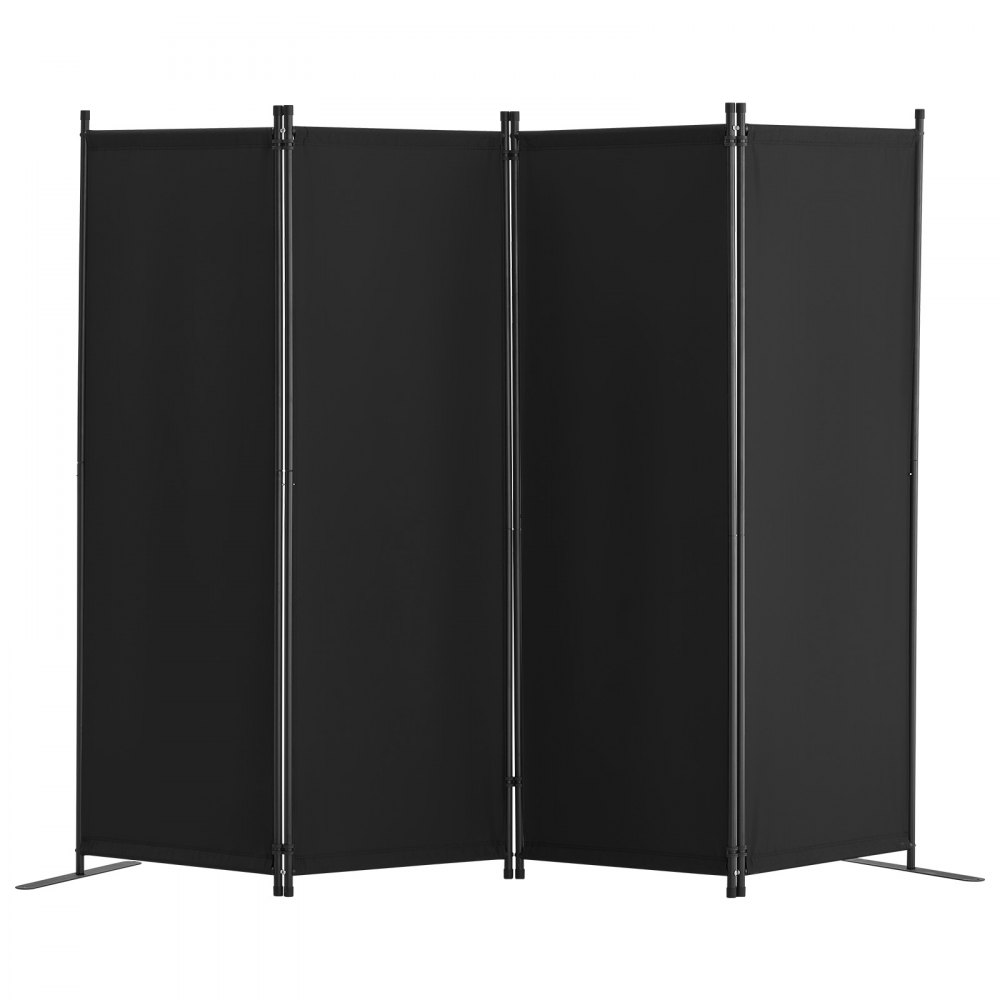 VEVOR Raumteiler Trennwand 4-teiliger Paravent Stellwand, Raumtrenner freistehend (228 x 45 x 172,5 cm)